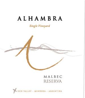 Alhambra - Malbec Reserva NV