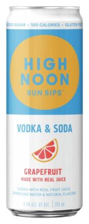 High Noon Sun Sips - Grapefruit Vodka & Soda (4 pack 355ml cans) (4 pack 355ml cans)